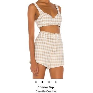 Revolve Camila Coelho Connor Top and Silvio short SET